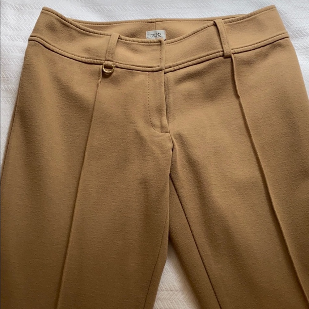 Cache Tan Wool Slacks - Picture 5 of 8